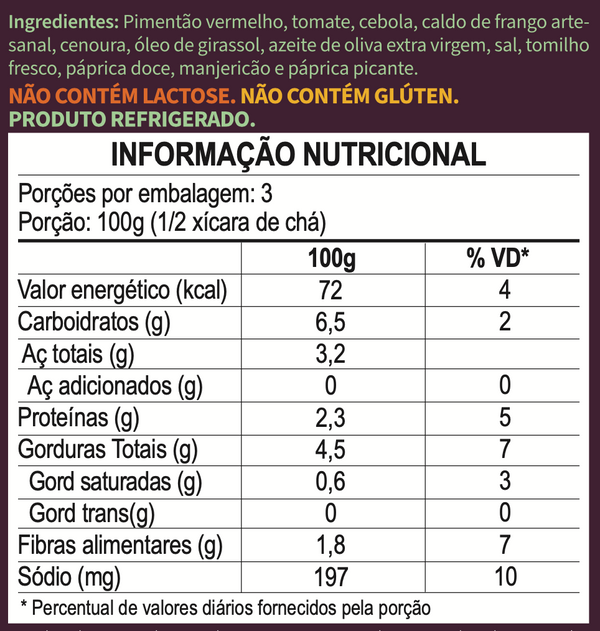 Sopa de Tomate Assado