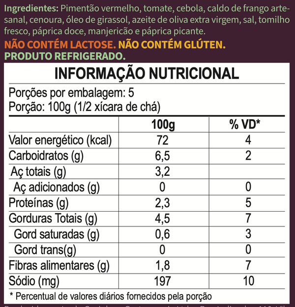 Sopa de Tomate Assado