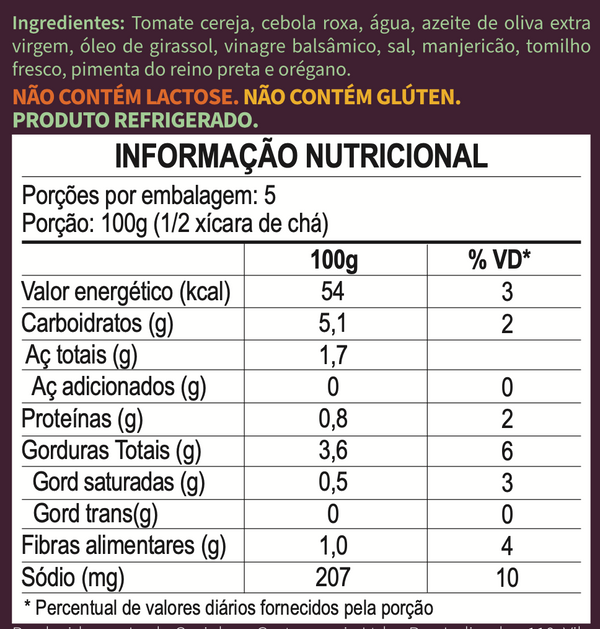 Sopa de Tomatinho Balsâmico (vegana)