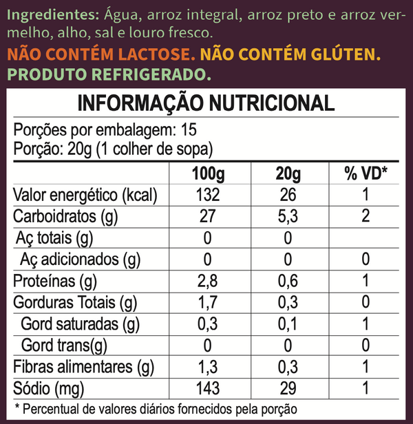 Arroz Trio Integral